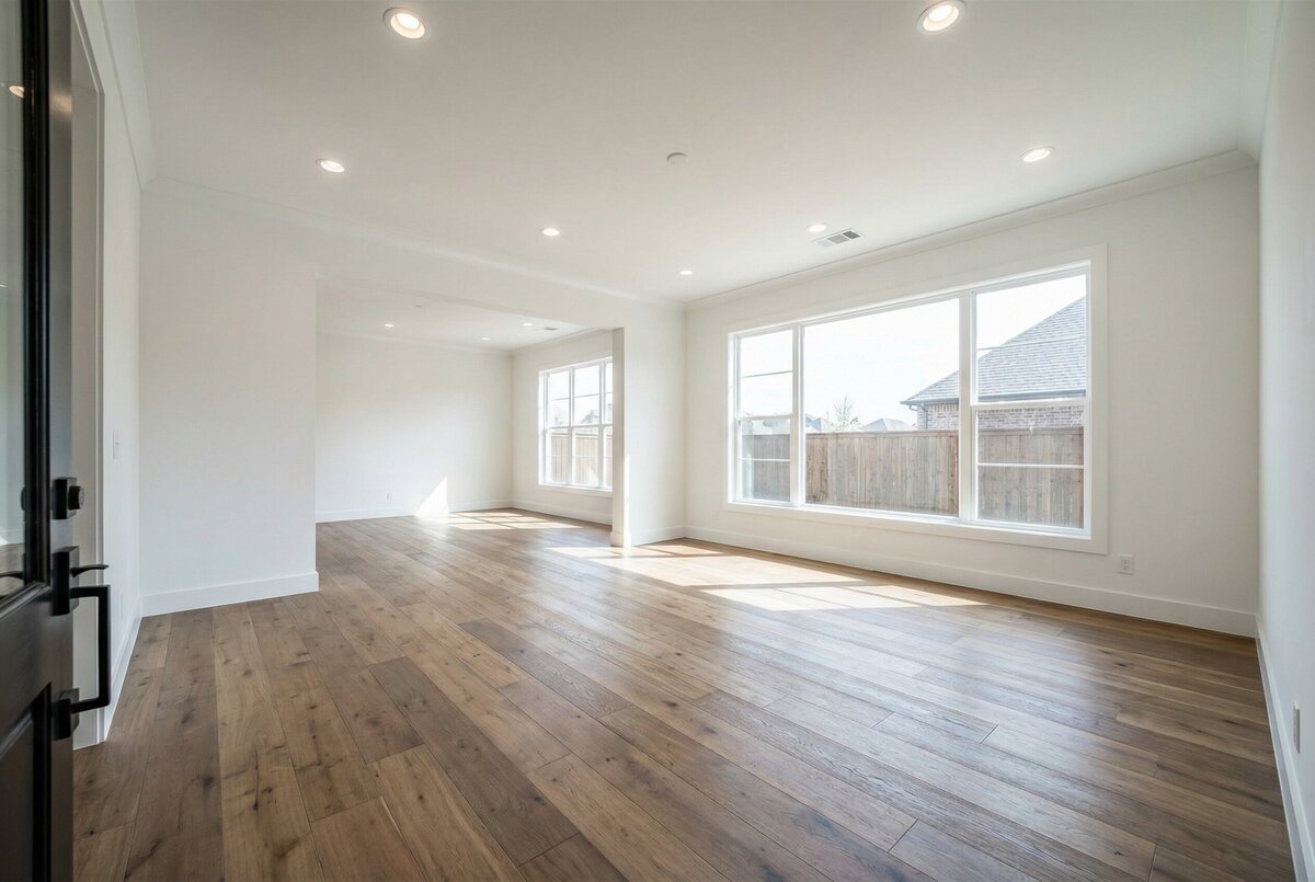Living Room before staging