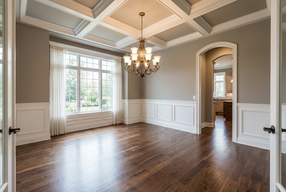 Dining Room before staging