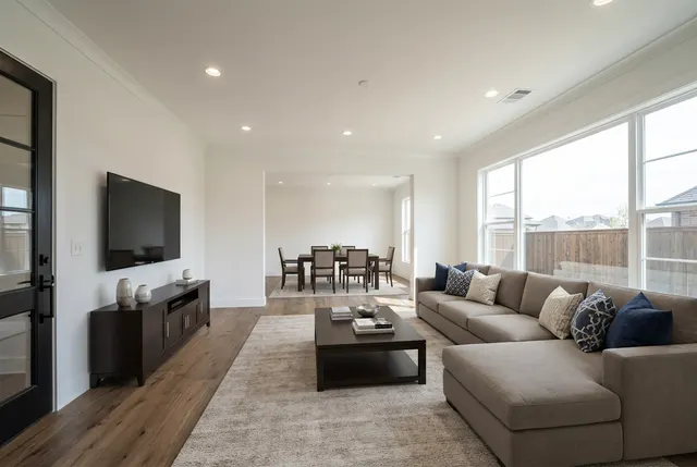 Living Room after virtual staging