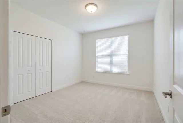 Bedroom before staging